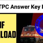 RRB NTPC उत्तर कुंजी 2025 PDF डाउनलोड लिंक और इंडियन रेलवे ट्रेन