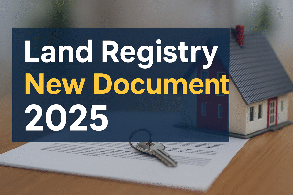 Land Registry New Document Rules 2025