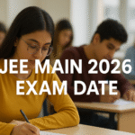 jee main 2026 exam date